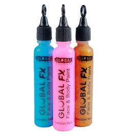 Global FX Glitter Gels by Global Body Art