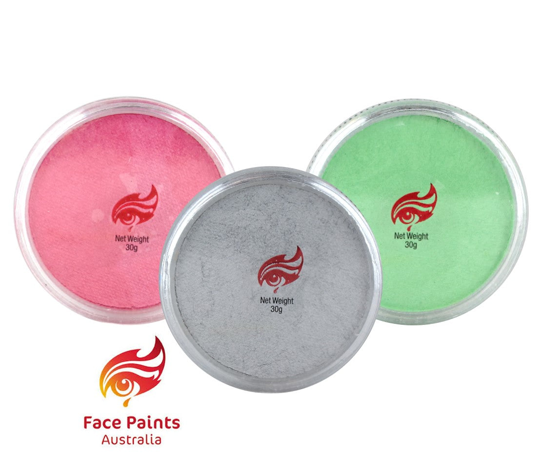 Face Paints Australia - Metallix Colors