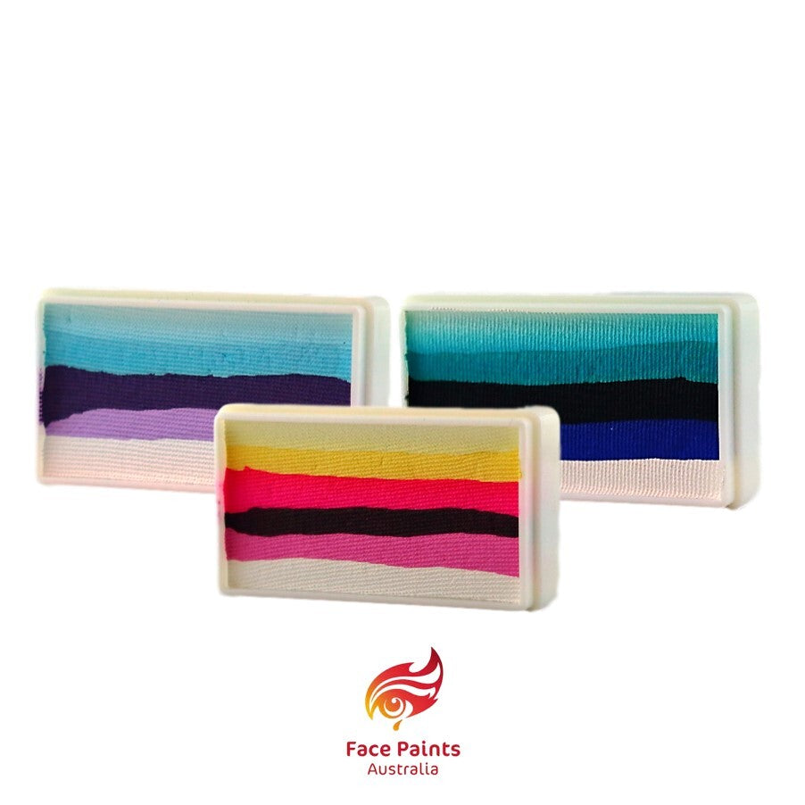 Face Paints Australia & SFX - Brush Combo Cakes | 28gr