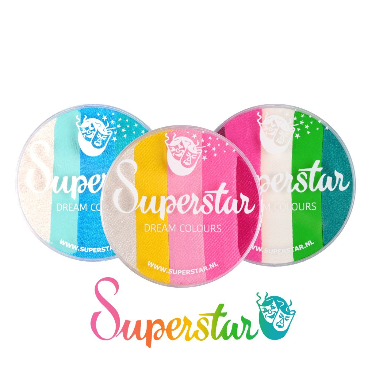 Superstar Face Paints - Dream Colours