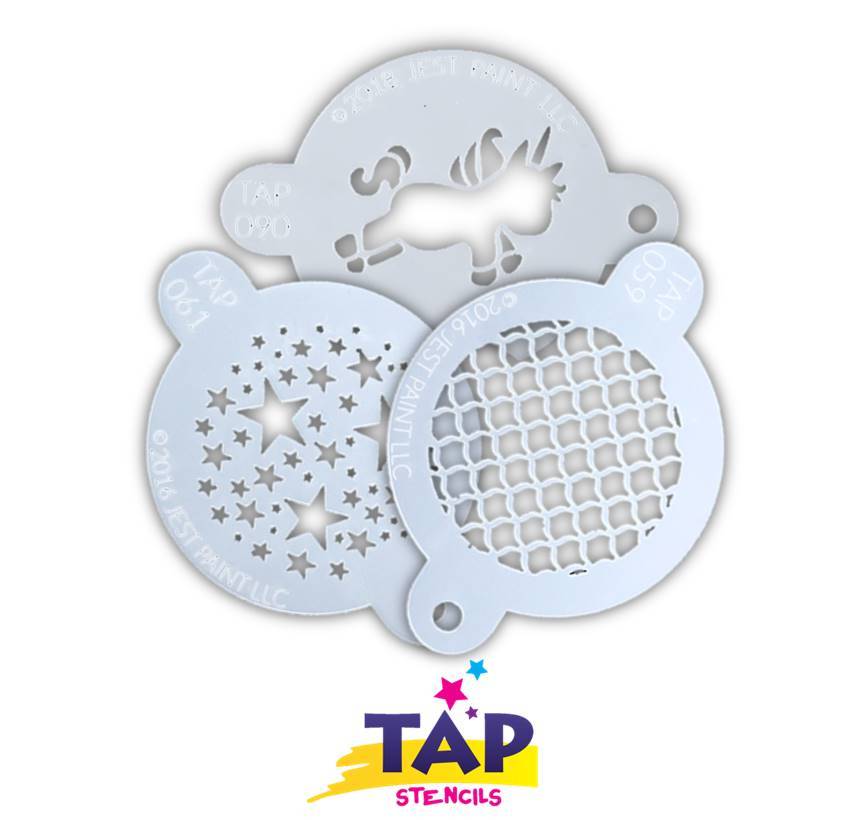TAP Face Painting Stencils