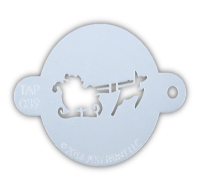 Christmas - Face Painting Stencils
