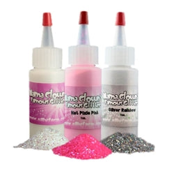 Mama Clown Glitter Poofs and Jars 1oz approx