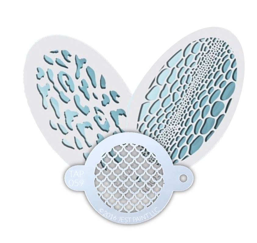 Animal Print - Face Painting Stencils