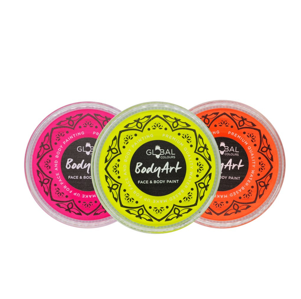 Global Colors Neon / UV Colors - 32gr / 50gr Aprox