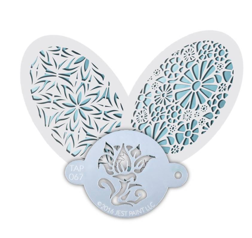 Flowers - Face Painting Stencils