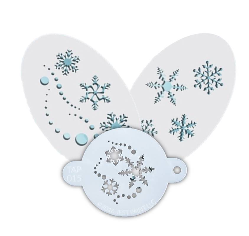 Winter - Face Painting Stencils