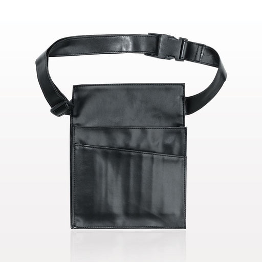 Brush Belt | Black Double Row Brush Carrier - 17 Pockets