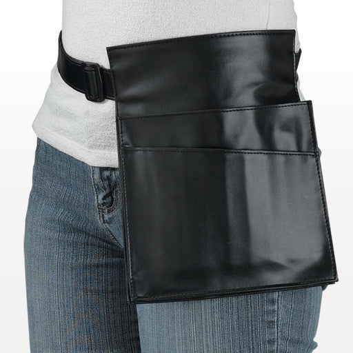 Brush Belt | Black Double Row Brush Carrier - 17 Pockets