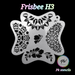 PK | FRISBEE Face Painting Stencil | New Mylar - Butterfly w/ Crowns - H3