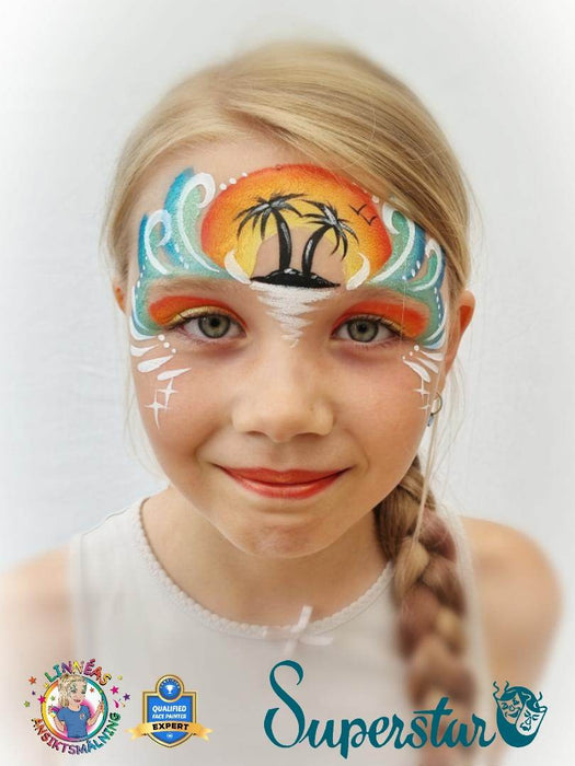 Superstar Face Paint | Little Dream Colours Rainbow Cake - Little MAGIC SUNRISE - 30gr