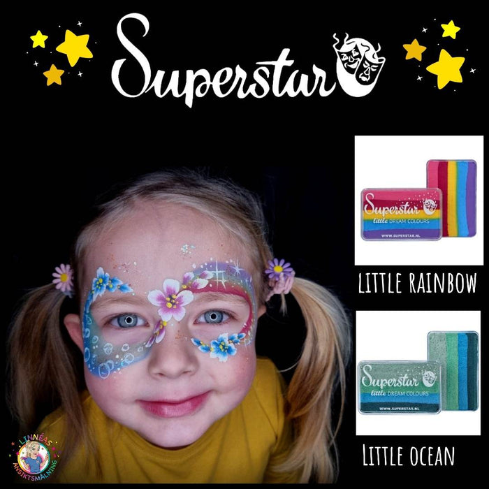 Superstar Face Paint | Little Dream Colours Rainbow Cake - Little RAINBOW - 30gr