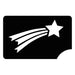 Art Factory | Glitter Tattoo Stencil - 554 Shooting Star #60