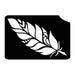 Art Factory | Glitter Tattoo Stencil - 557 Boho Feather  #153