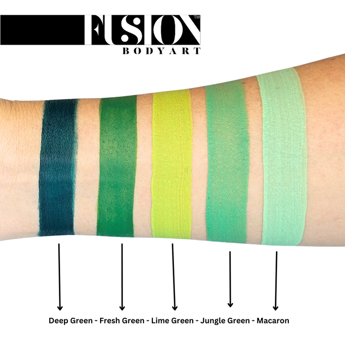 Fusion Body Art Face Paint | Prime Macaron Green 32gr