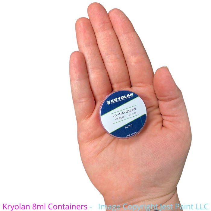 Kryolan Aquacolor | Original Neon UV PINK - SMALL 8ml (SFX - Non Cosmetic)