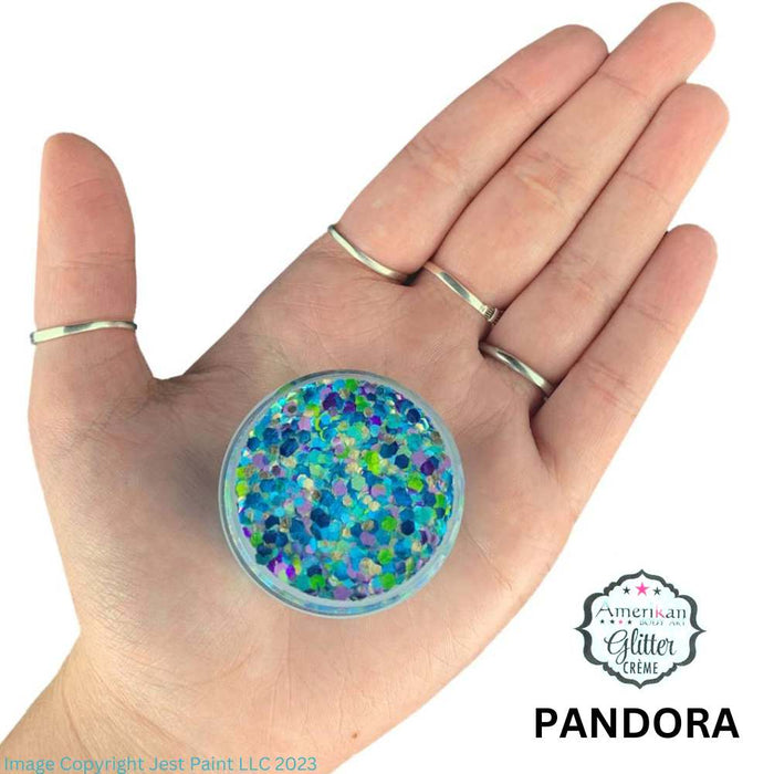 Amerikan Body Art | Fine Glitter Creme - PANDORA - 15gr