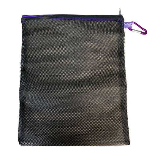 ART FACTORY | NEW Black Mesh Bag for Sponges - with attached Carabiner