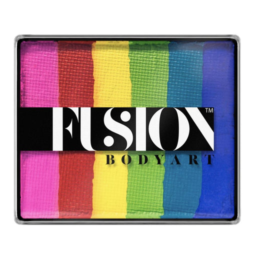 Fusion Body Art Face Paint - Rainbow Cake | Bright Rainbow 50gr