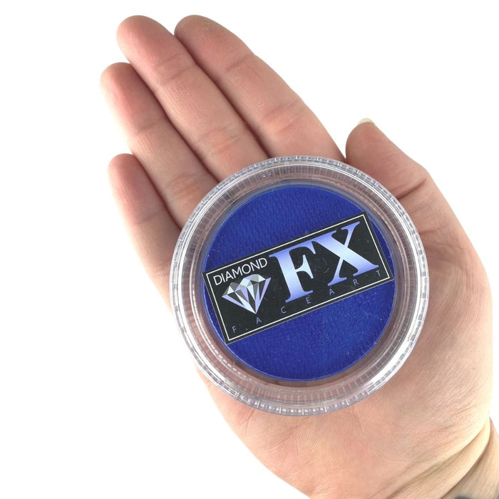 Diamond FX Face Paint - Neon Blue Cosmetic FDA Compliant 30gr (NN170C)