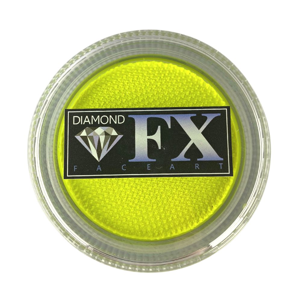 Diamond FX Paint Neon Yellow 30gr (SFX Non Cosmetic) — Jest Paint