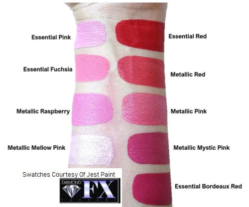 Diamond FX Face Paint - Metallic Mellow Pink 30gr