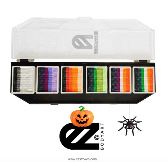 EZ STROKES by Susy Amaro | 1 Stroke Painting Palette | SPOOKTACULAR Palette  (SFX Non - Cosmetic)
