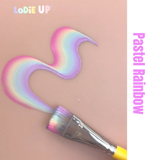 Fusion Body Art Face Paint - Split Cake | Pastel Rainbow by Lodie Up 30gr