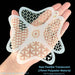 PK | FRISBEE Face Painting Stencil | New Mylar - Crazy Patterns - F1