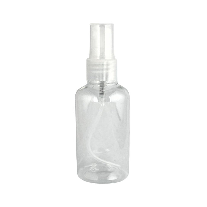 Spray Bottle - Atomiser Water Bottle with CLEAR Light Misting Spray Cap - 2oz