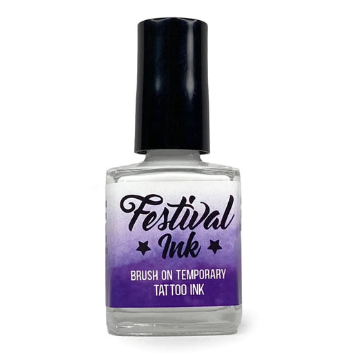 Art Factory | Alcohol Based Temporary Tattoo Ink - FESTIVAL INK - WHITE 15ml Bottle