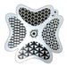 PK | FRISBEE Face Painting Stencil | New Mylar - Crazy Patterns - F1