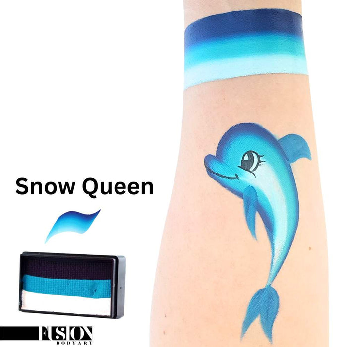 Fusion Body Art Face Paint - Split Cake | Snow Queen 30gr