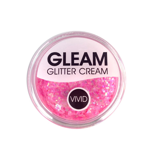VIVID Glitter |  GLEAM Glitter Cream | Small UV PRINCESS PINK (10gr)