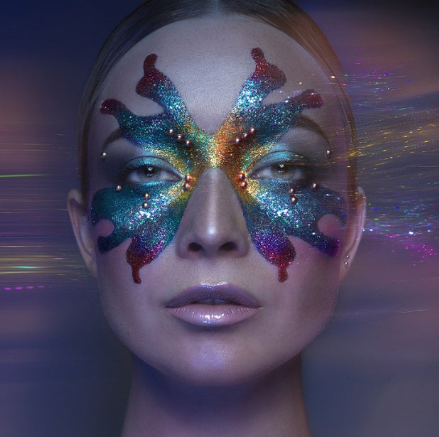Face Paint Glitter Jar - Paradise  By Mehron - Opaque Dynamite Red 7gr