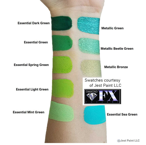 Diamond FX Face Paint Essential - Mint Green (1055) 30gr