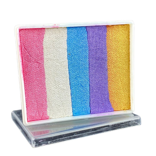 Kryvaline Face Paint Split Cake (Regular Line) - Sunny Metallic 50gr