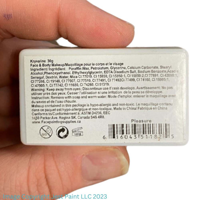 Kryvaline Face Paint Split Cake (Regular Line) - PLEASURE 30gr
