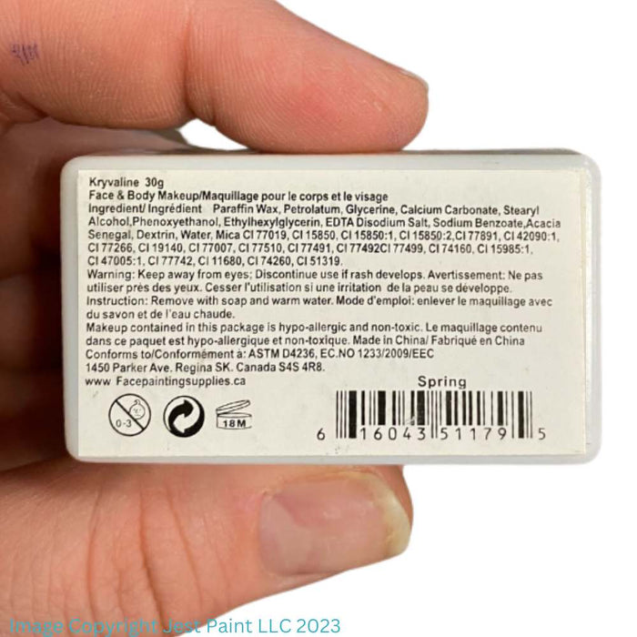 Kryvaline Face Paint Split Cake (Regular Line) - SPRING 30gr
