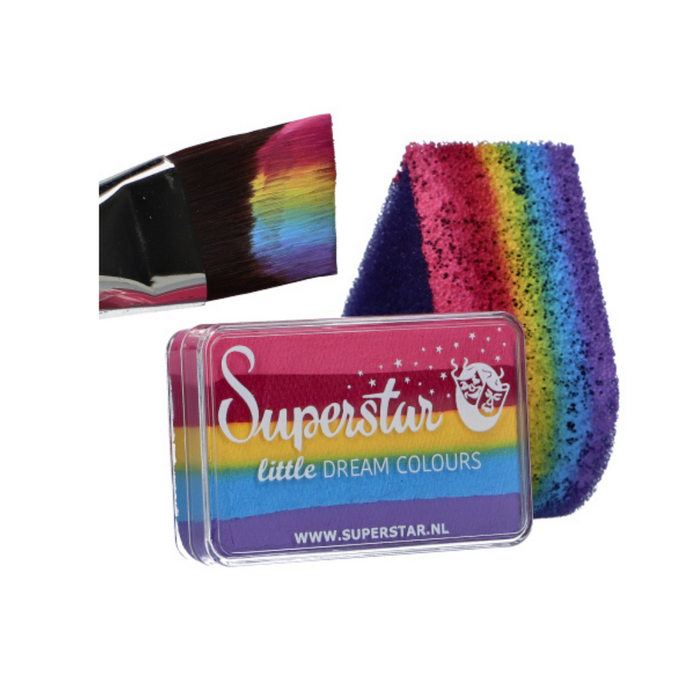 Superstar Face Paint | Little Dream Colours Rainbow Cake - Little RAINBOW - 30gr