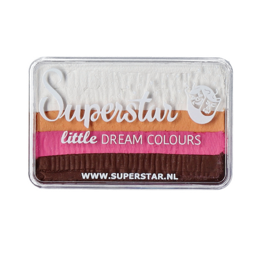 Superstar Face Paint | Little Dream Colours Rainbow Cake - Little ROSE - 30gr