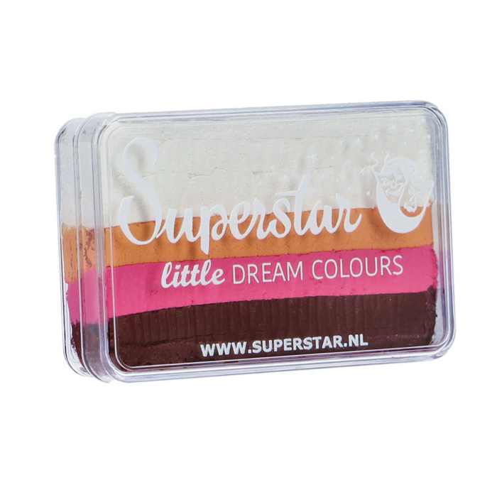 Superstar Face Paint | Little Dream Colours Rainbow Cake - Little ROSE - 30gr