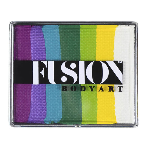 Fusion Body Art Face Paint - Rainbow Cake | NEW Mermaid Splash (no neons) 50gr by Jest Paint