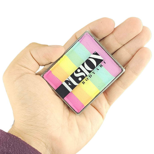 Fusion Body Art Face Paint - Rainbow Cake | Lodie Up - Pastel Rainbow Cake 40gr