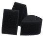 Fusion Body Art - Charcoal BLACK Petal Sponges (pack of 3)