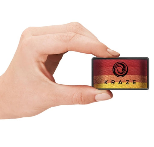 Kraze FX Face and Body Paints | Domed 1 Stroke Cake - Poinsettia 25gr