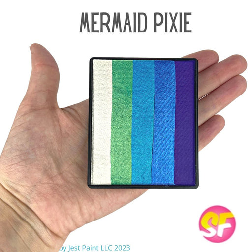 Silly Farm Face Paint Rainbow Cake - Mermaid Pixie by Jenny Saunders 50gr
