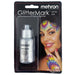 Face Painting Glitter Gel - Mehron GlitterMark - Silver w/ Dropper Tip    #15