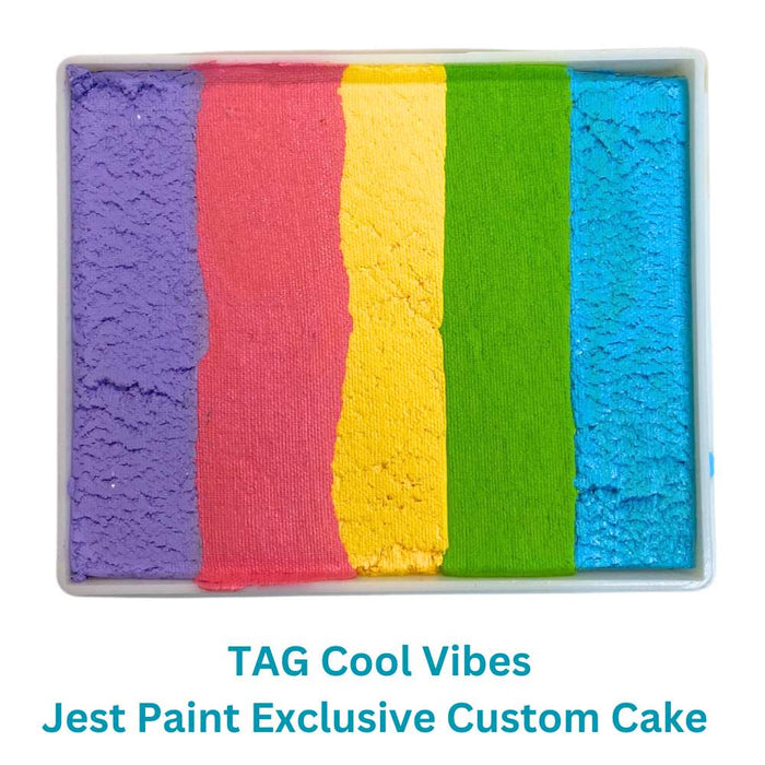TAG Face Paint Split Cake- EXCL  BIG Cool Vibes 50gr      #45