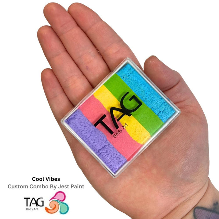 TAG Face Paint Split Cake- EXCL  BIG Cool Vibes 50gr      #45